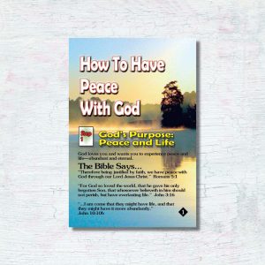 How to Have Peace with God